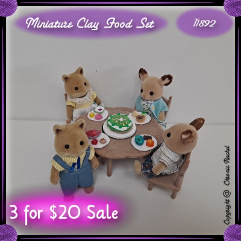 5-Piece Summer Party Glued Together Meals